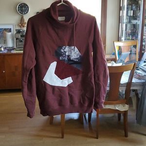 Men's Saine Life LongNeck/Turtleneck Graphic Sweatshirt